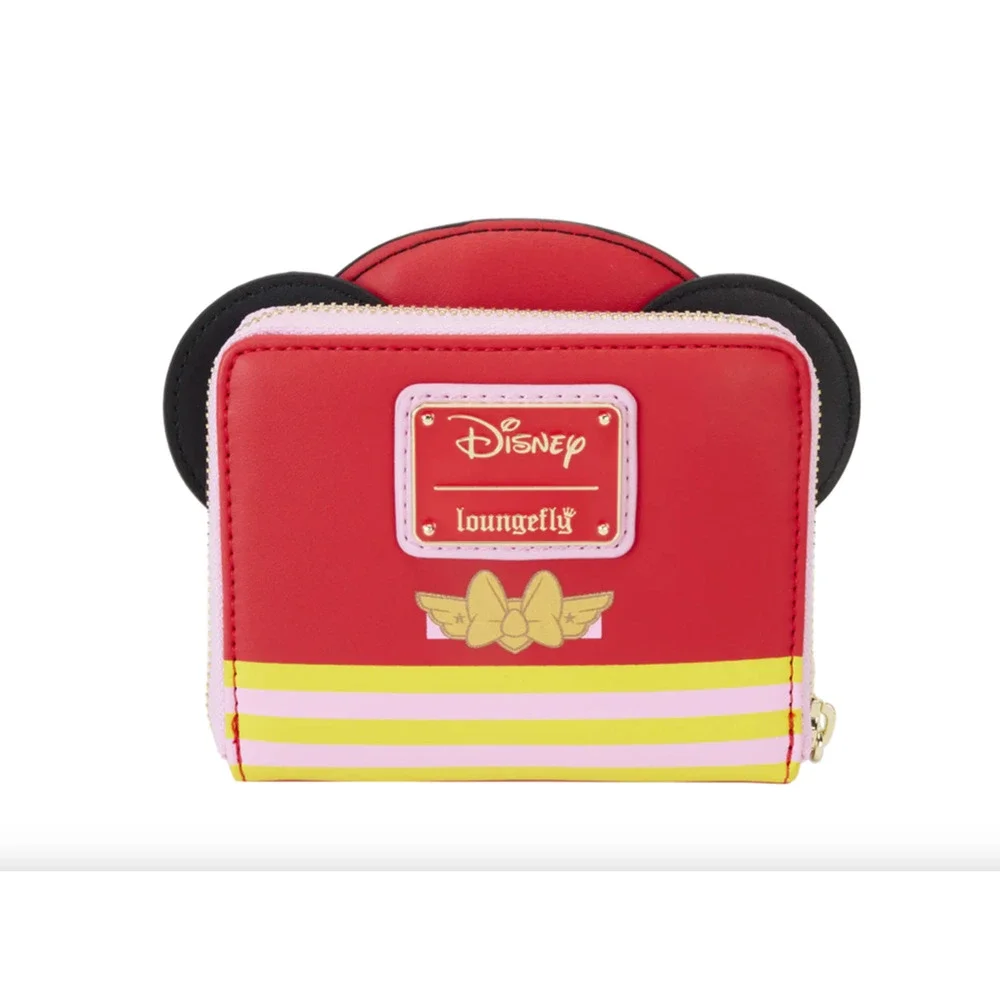 Loungefly X LE C2E2 Disney Pilot Minnie Mouse Cosplay Mini Backpack & Wallet NWT